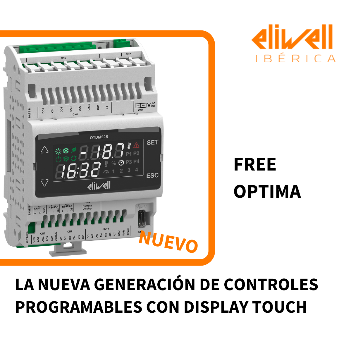 image of Eliwell Ibñerica&apos;s Free optima